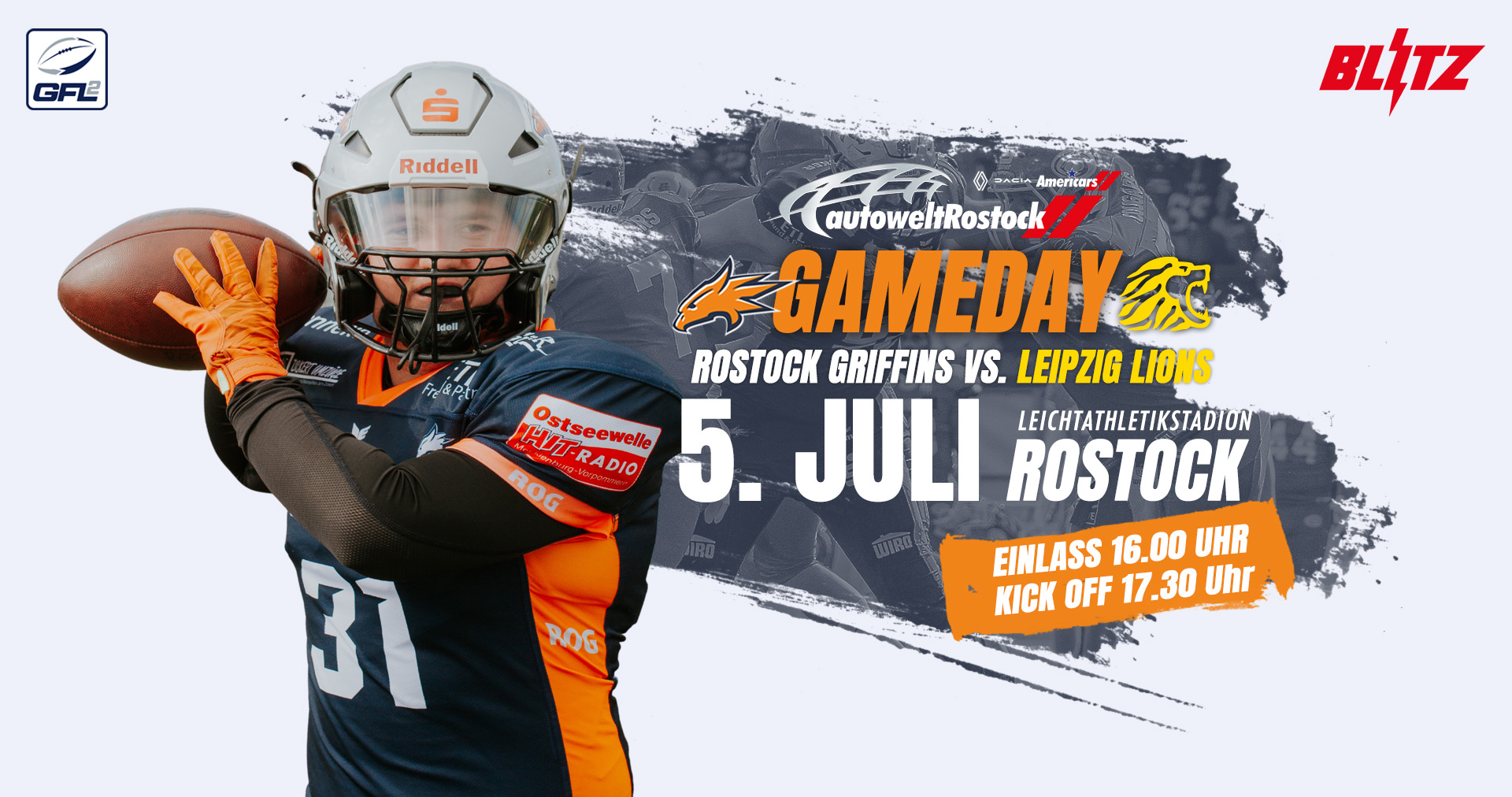 Gameday 5 Juli