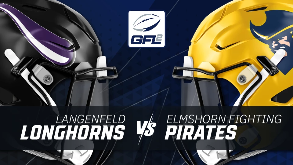 GFL2: Langenfeld Longhorns vs. Elmshorn Fighting Pirates