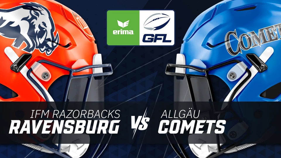 GFL: IFM Ravensburg Razorbacks vs. Allgäu Comets
