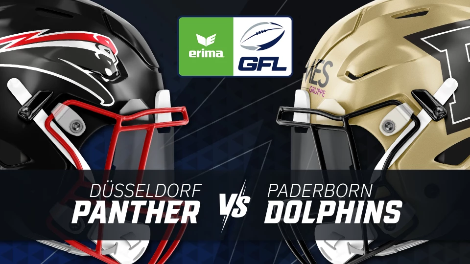 GFL: Düsseldorf Panther vs. Paderborn Dolphins