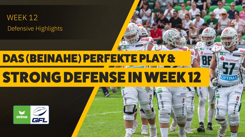 Das (beinahe) perfekte Play & Strong Defense in Week 12 - Defensive Highlights der Week 12