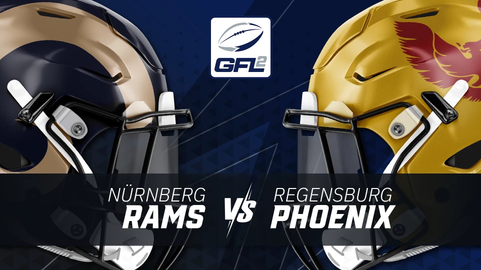 GFL2: Nürnberg Rams vs. Regensburg Phoenix